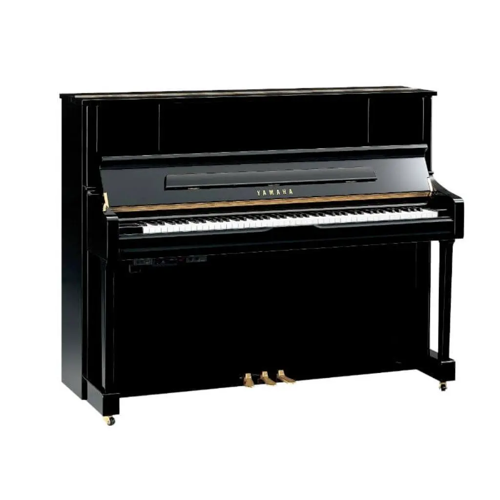 Yamaha U1jtc3pe 121Cm Upright Piano With Tc3 Transacoustic System In Polished Ebony 1