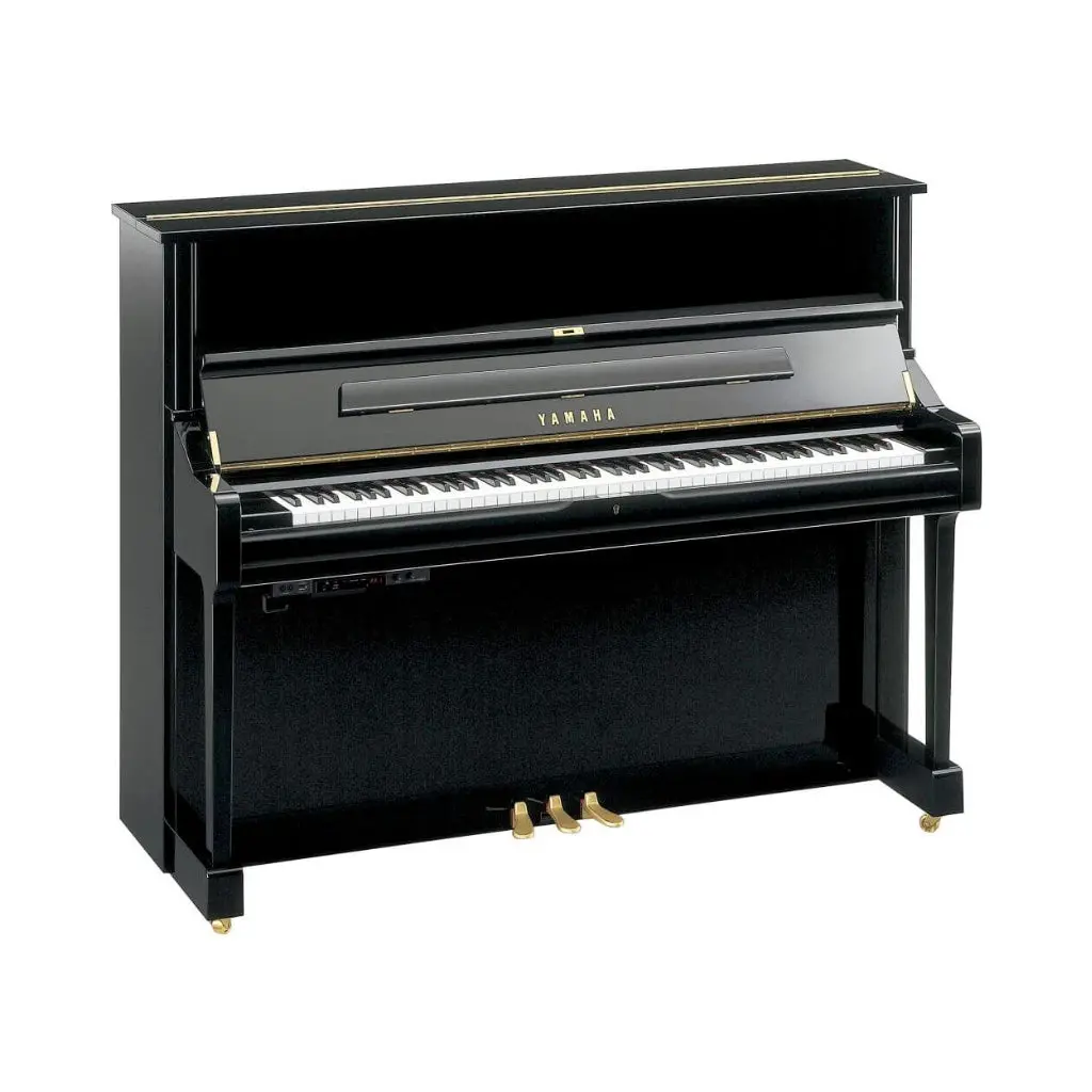 Yamaha U1ta3peq 121Cm Professional Upright Piano With Ta3 Transacoustic System In Polished Ebony 1