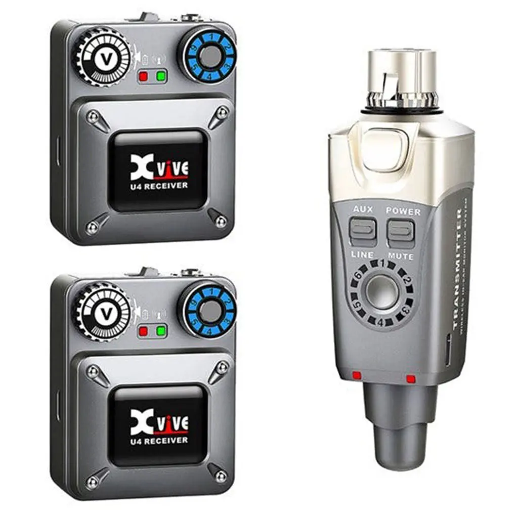 Xvive - U4r2 In Ear Monitor System 2 Receiver 1