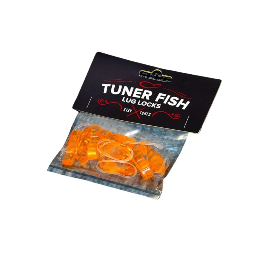 Tuner Fish Lug Locks Orange 8 Pack 1