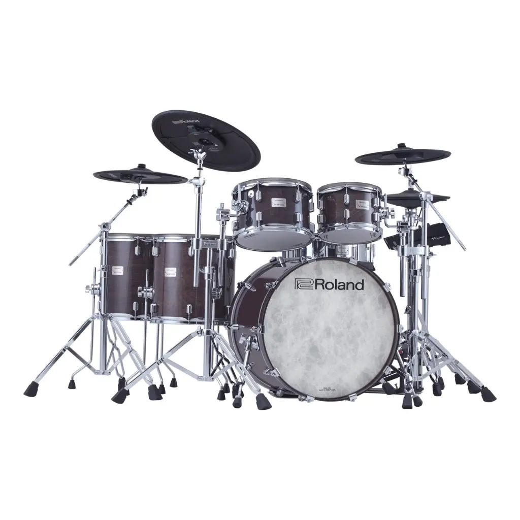 Roland Vad716ges Vad Kit Gloss Ebony With Dw 3000 Series Hardware 1