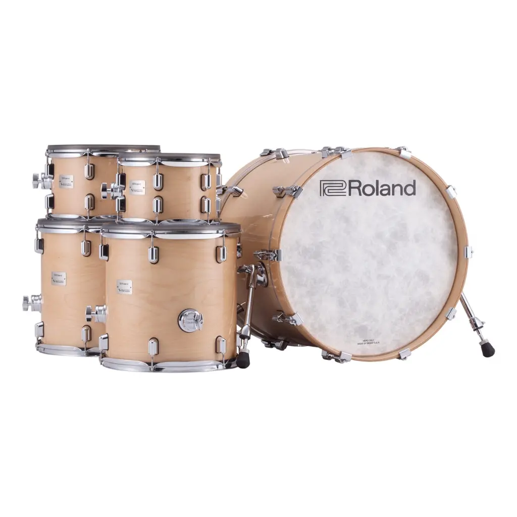 Roland Vad716gns Vad Kit Gloss Natural With Dw 3000 Series Hardware 2