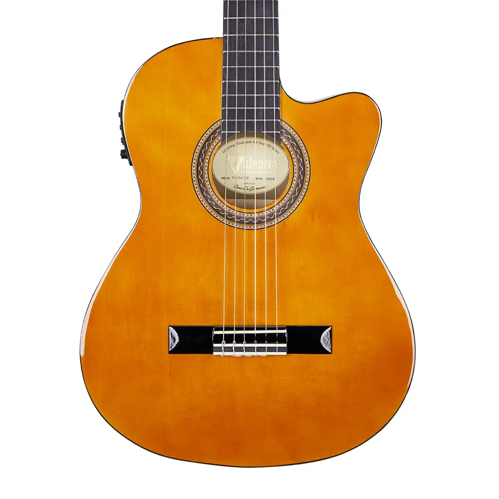 Valenica 100 Series 4/4 Classic Cutaway - Nat 1