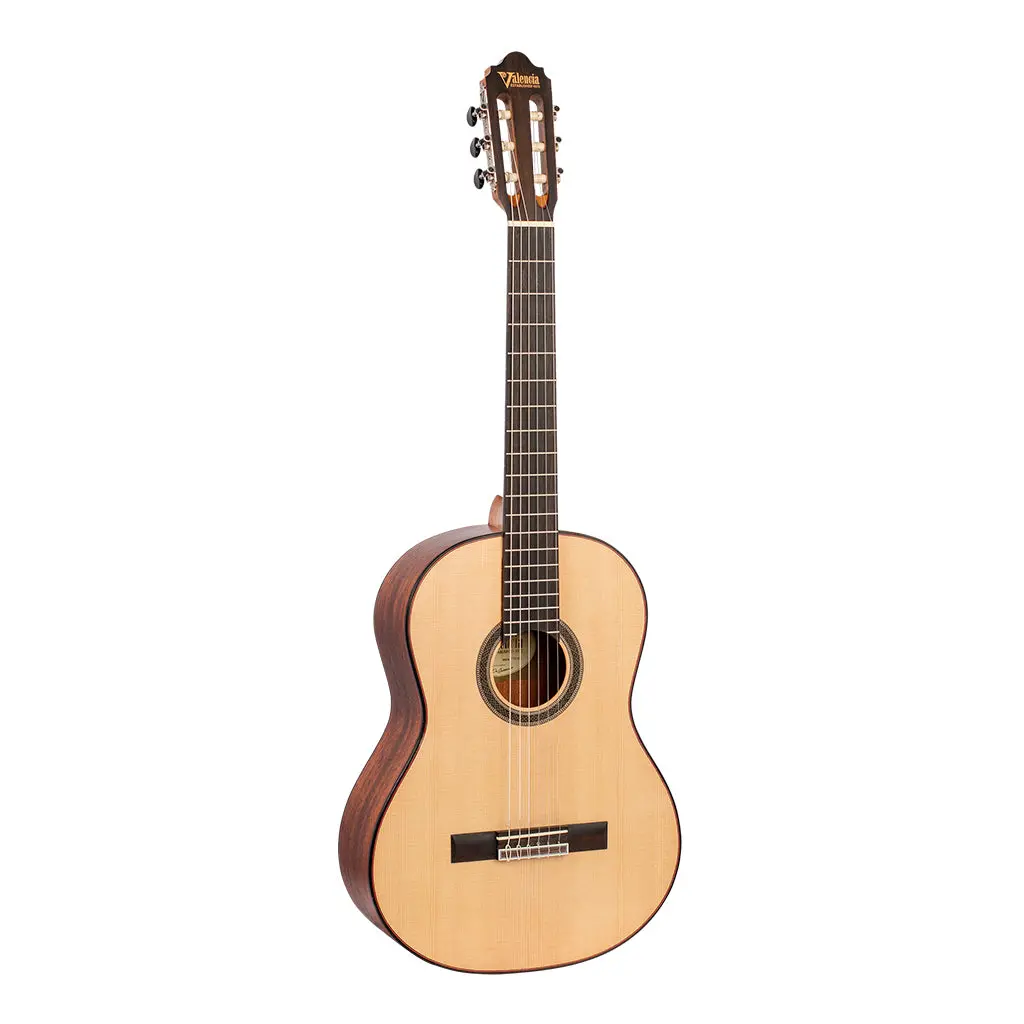 Valencia Vc704 700 Series Nylon-String Classical Acoustic Guitar - Natural 2