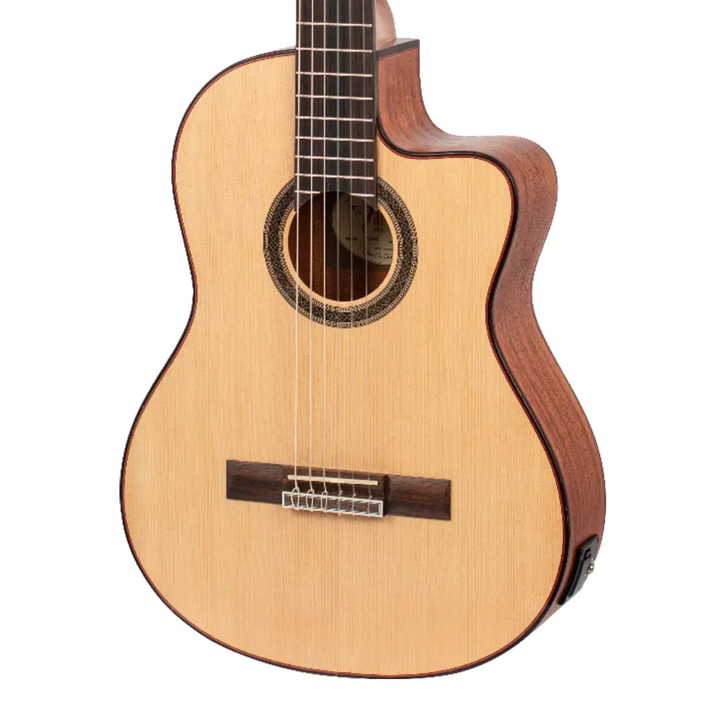Valencia Vc704ce 4/4 Classical - W/ Cutway/Pick Up 1