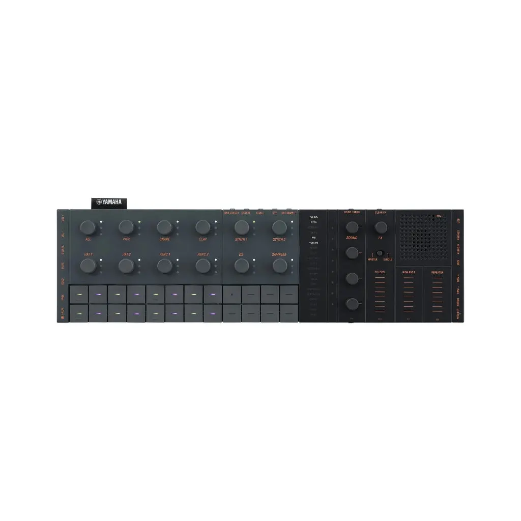 Yamaha Seqtrak Portable Music Production Studio - Black 1