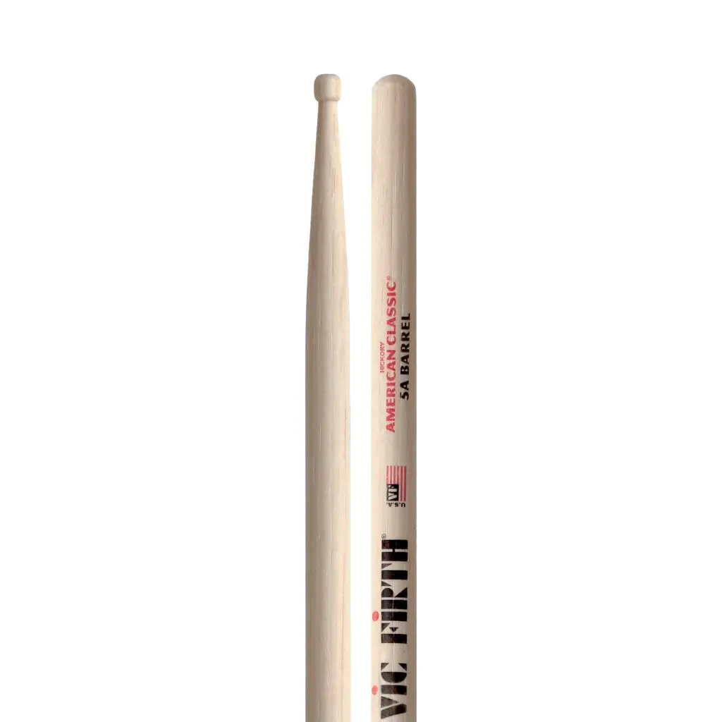 Vic Firth American Classic Wood Tip 5A With Barrel Tip 1