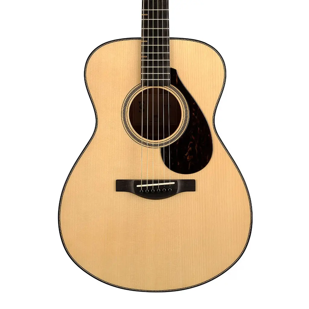 Yamaha Fs9 Mahogany Concert Acoustic Guitar With Case - Natural 1