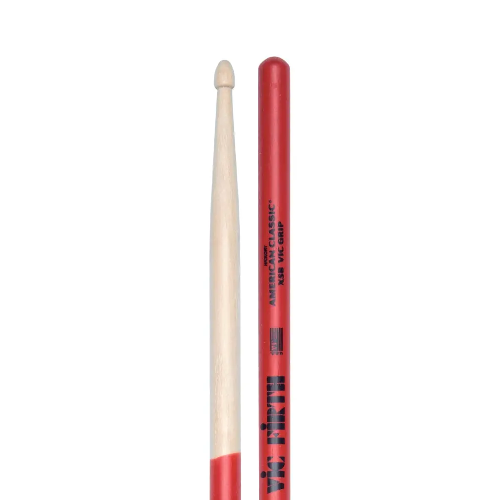 Vic Firth American Classic Wood Tip Extreme 5B With Vic Grip 1