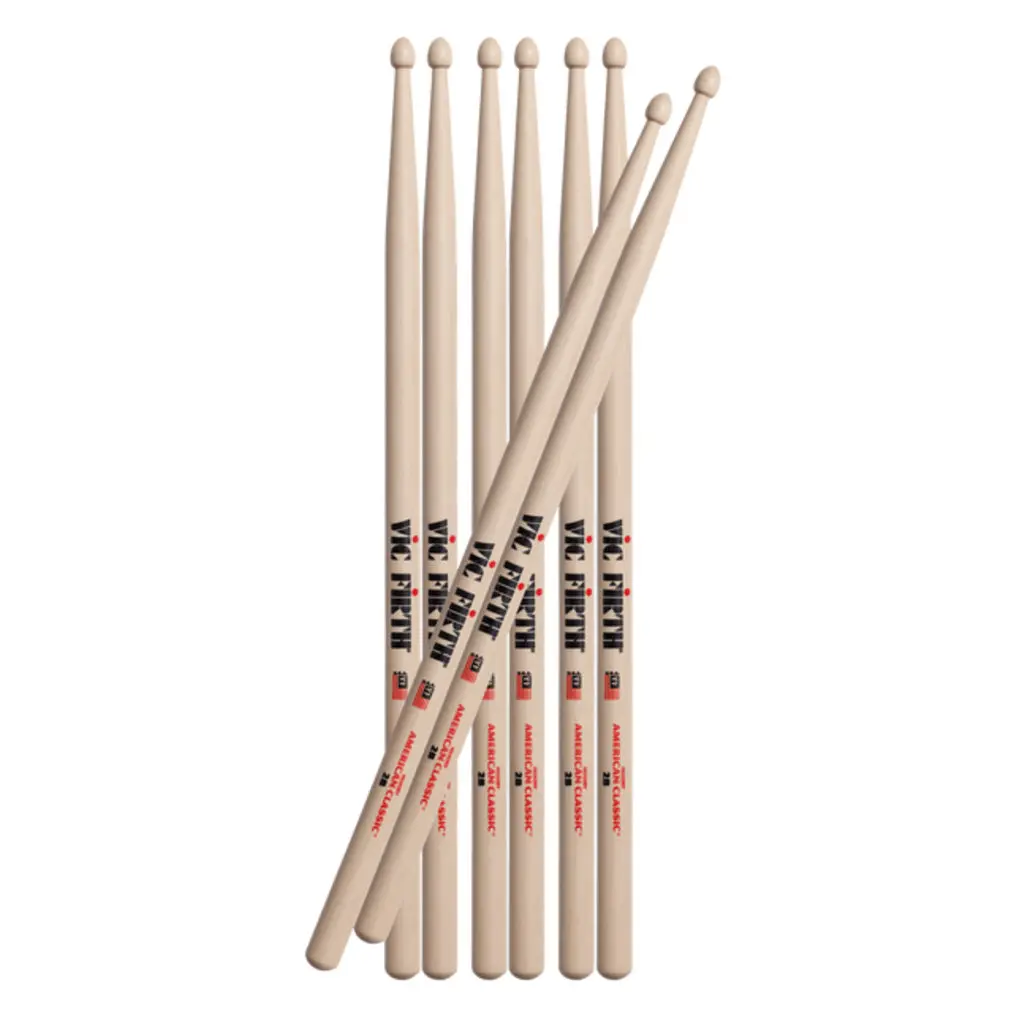 Vic Firth - Buy 3 Get 1 Free Pack - 2B Wood 1