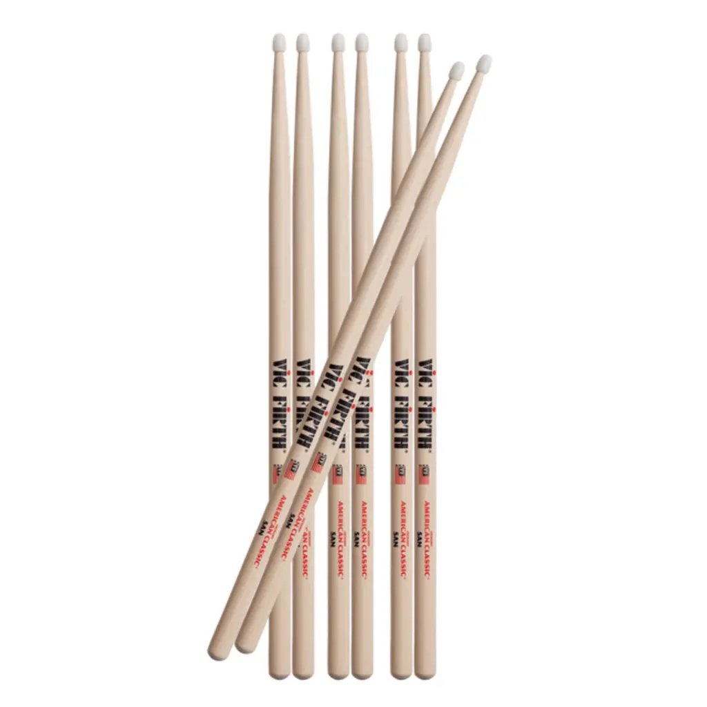 Vic Firth - Buy 3 Get 1 Free Pack - 5A Nylon 1