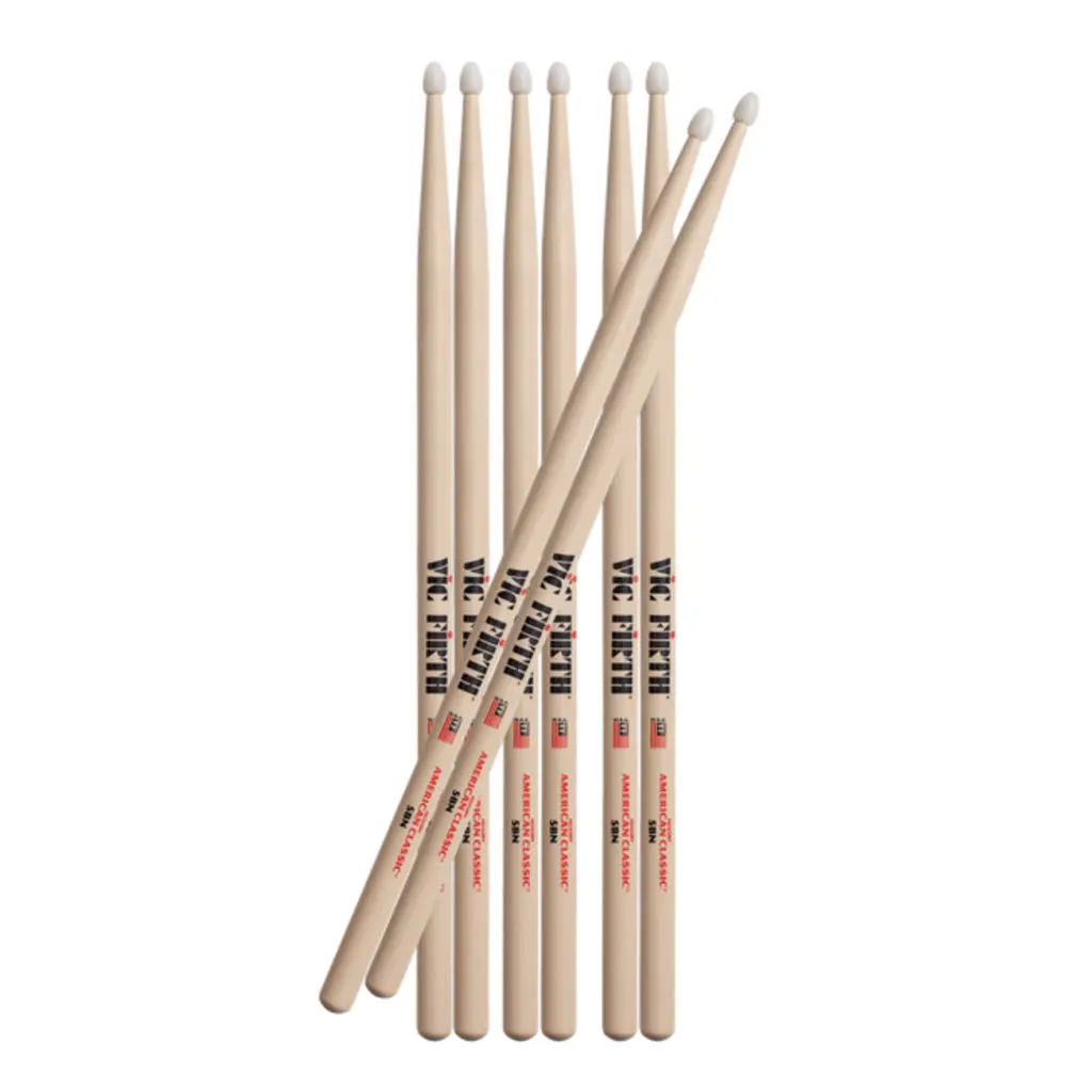 Vic Firth - Buy 3 Get 1 Free Pack - 5B Nylon 1
