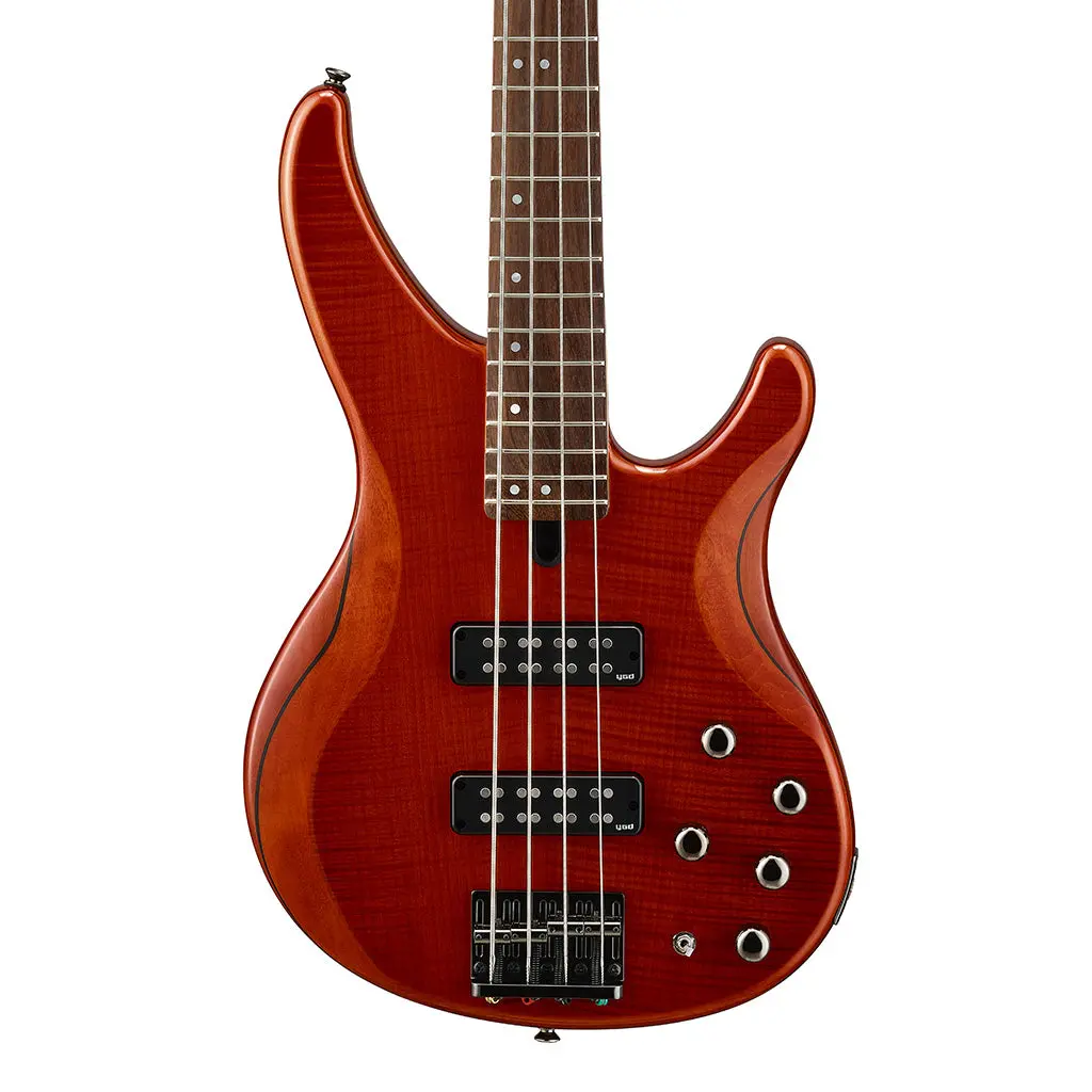Yamaha Trbx604fm 4-String Bass Guitar - Caramel Brown 1