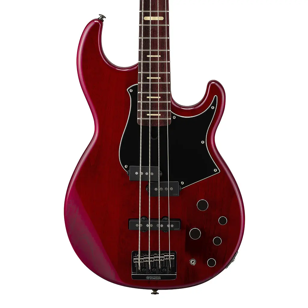 Yamaha Bb734a 4-String Bass Guitar - Fired Red 1