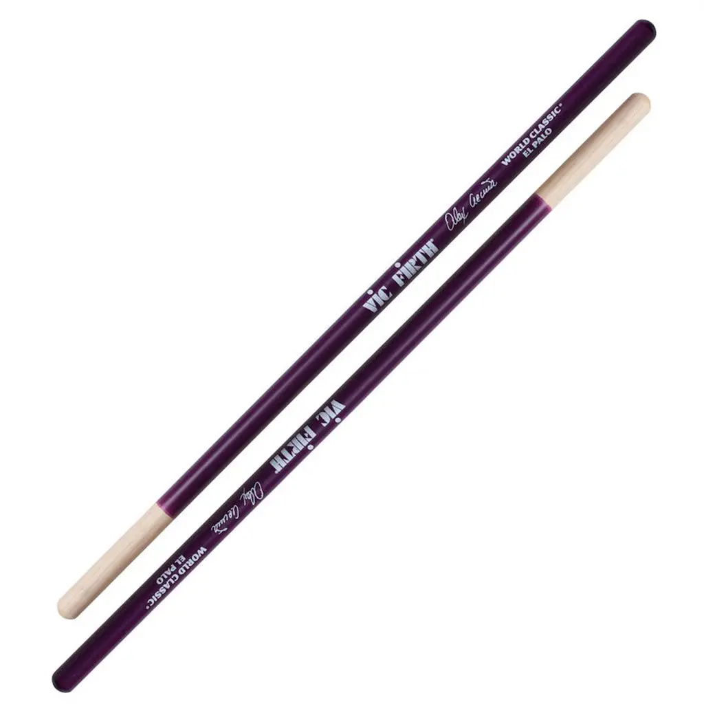 Vic Firth World Classic Alex Acuna El Palo Purple Timbale Stick 1
