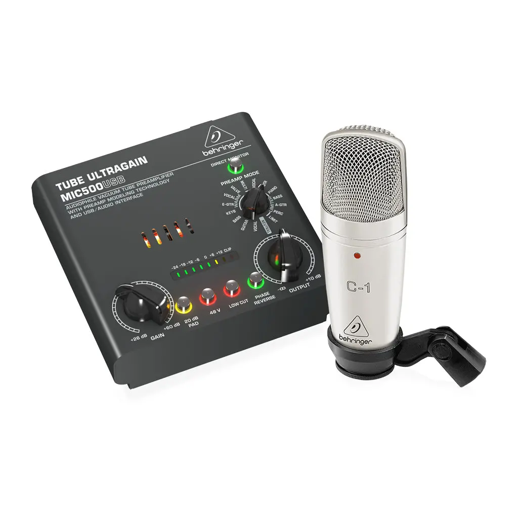 Behringer Voice Studio Recording Bundle 1