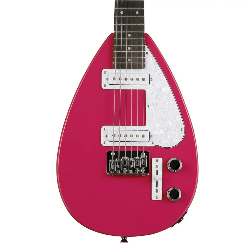 Vox Mk3-Mini-Lr Teardrop Guitar - Loud Red 1
