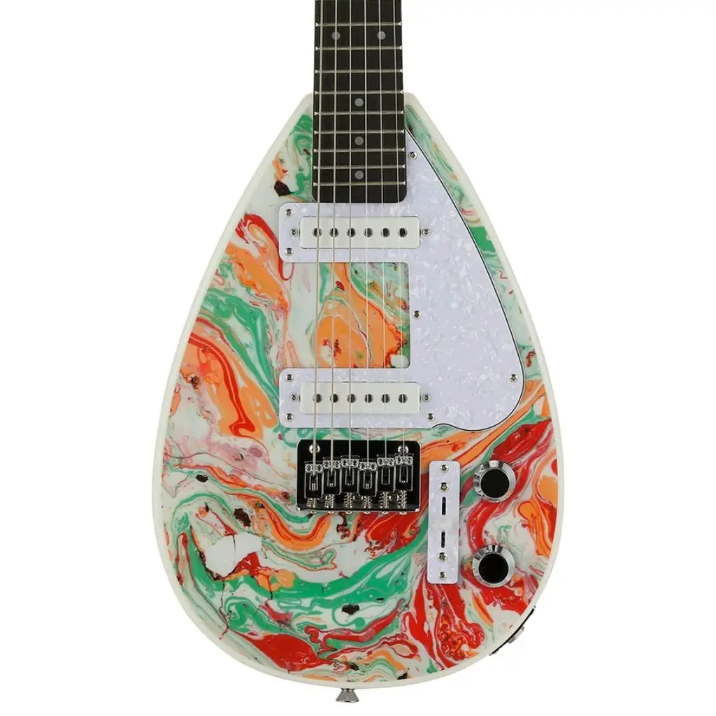 Vox Mk3-Mini-Mb Teardrop Guitar - Marble 1