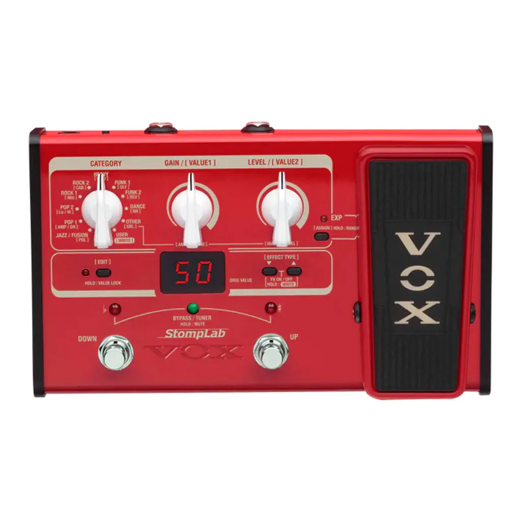 Vox Sl2b Stomplab 2 Bass With Expression Pedal 1
