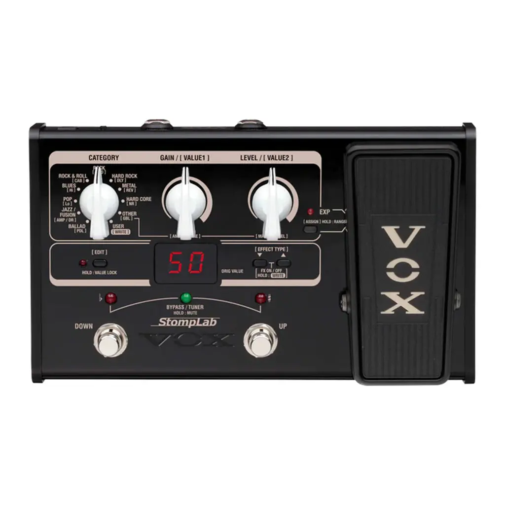 Vox Sl2g Stomplab 2 Guitar With Expression Pedal 1