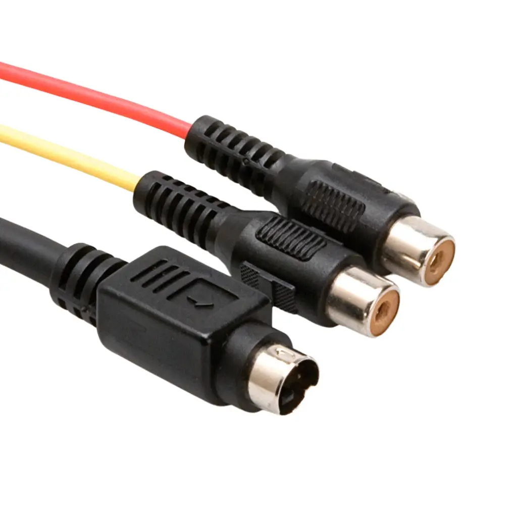 Hosa Technology S-Video To Dual Rcaf S-Video Breakout 1