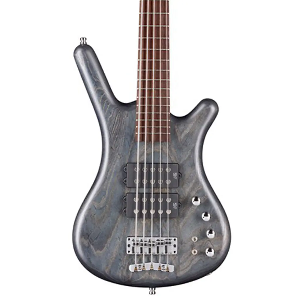 Warwick Teambuilt Pro Series Corvette $$ 5-String - Nirvana Black Transparent Satin 1