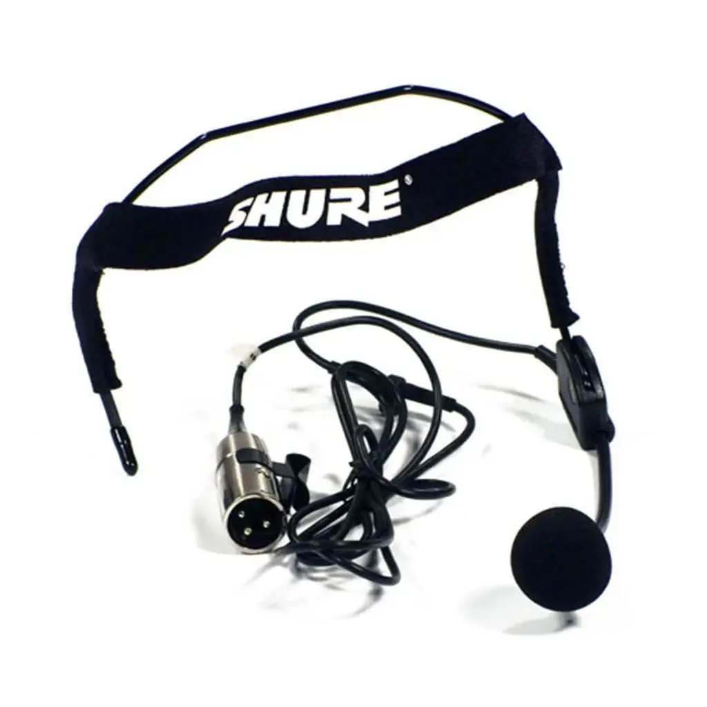 Shure Wh20xlr Headworn Cardioid Dynamic Microphone W/ Xlr Connector 1