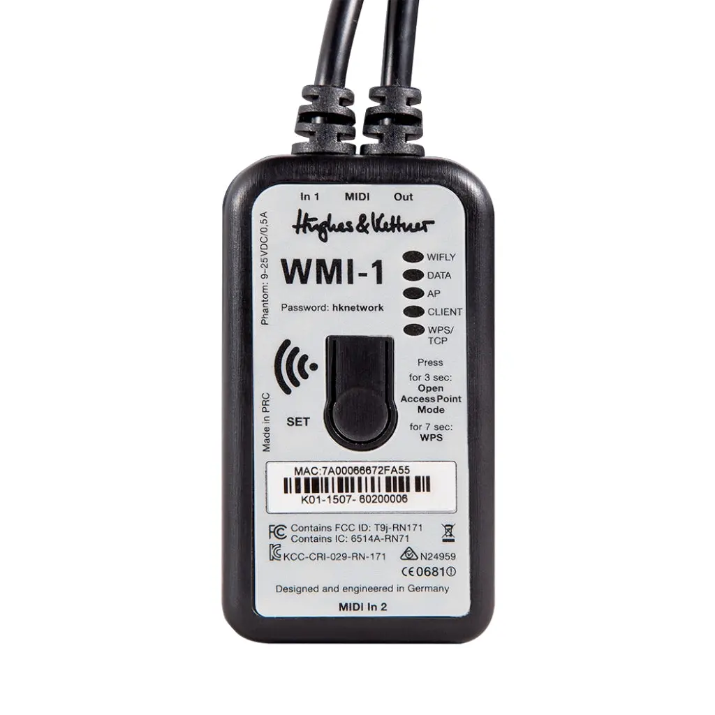 Hughes & Kettner Wmi-1 Wireless Midi Interface 1