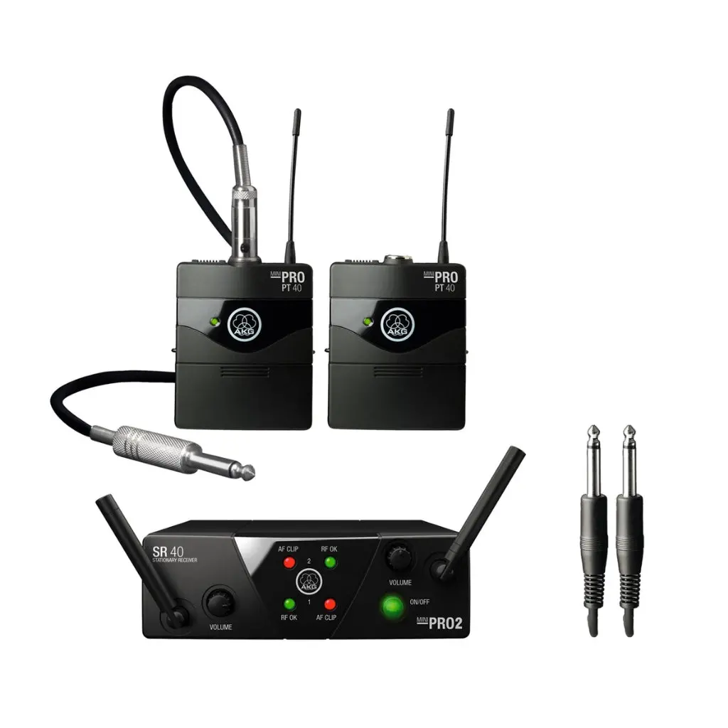 Akg Wms40 Mini Dual Instrumental Set Band A/C 1