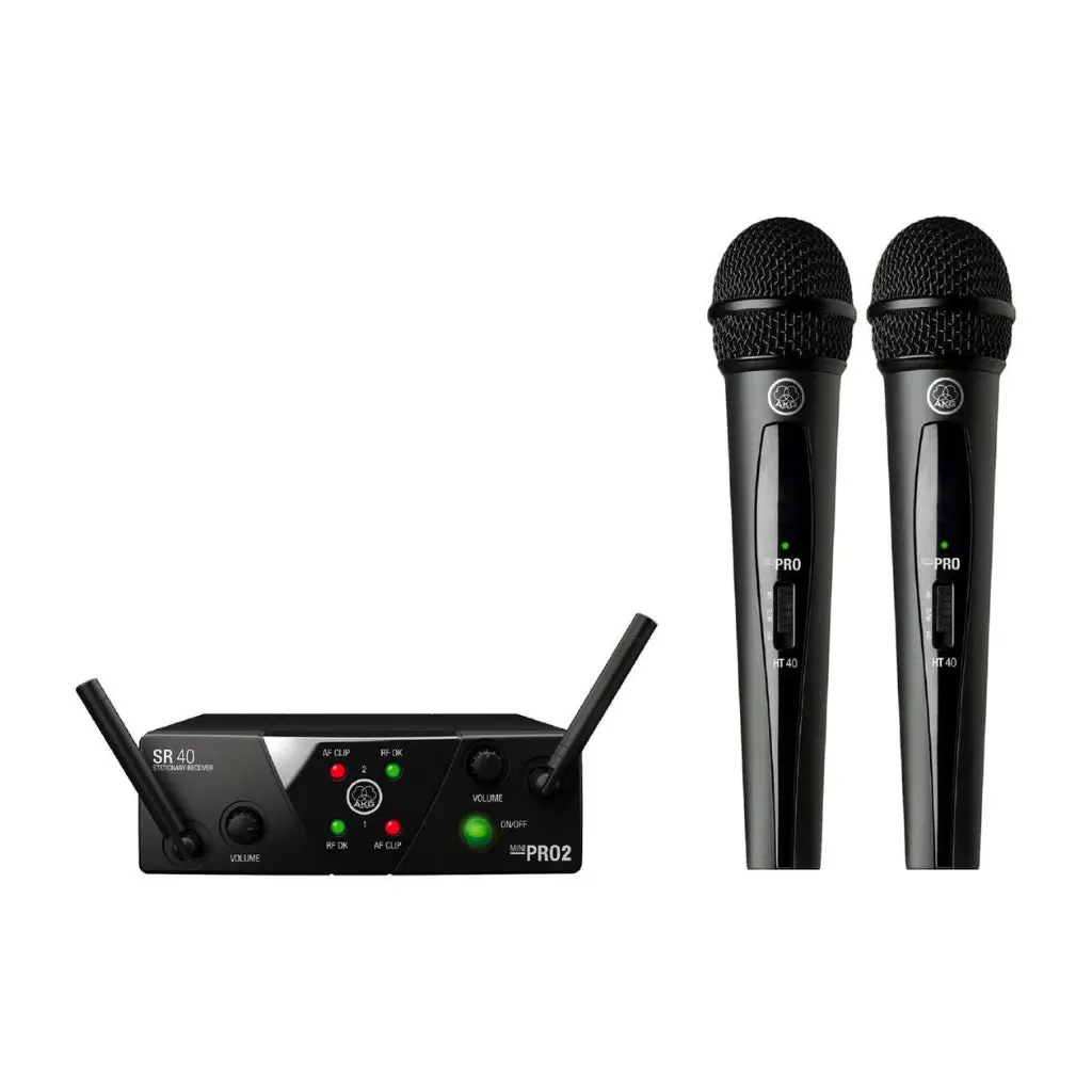 Akg Wms40  Mini Dual Vocal Set Band A/C 1