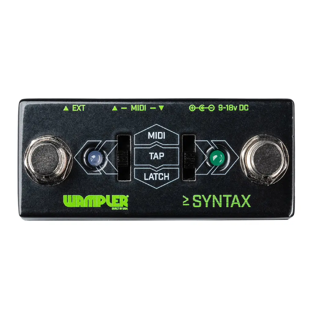 Wampler Syntax Expanded Rig Control Pedal 1