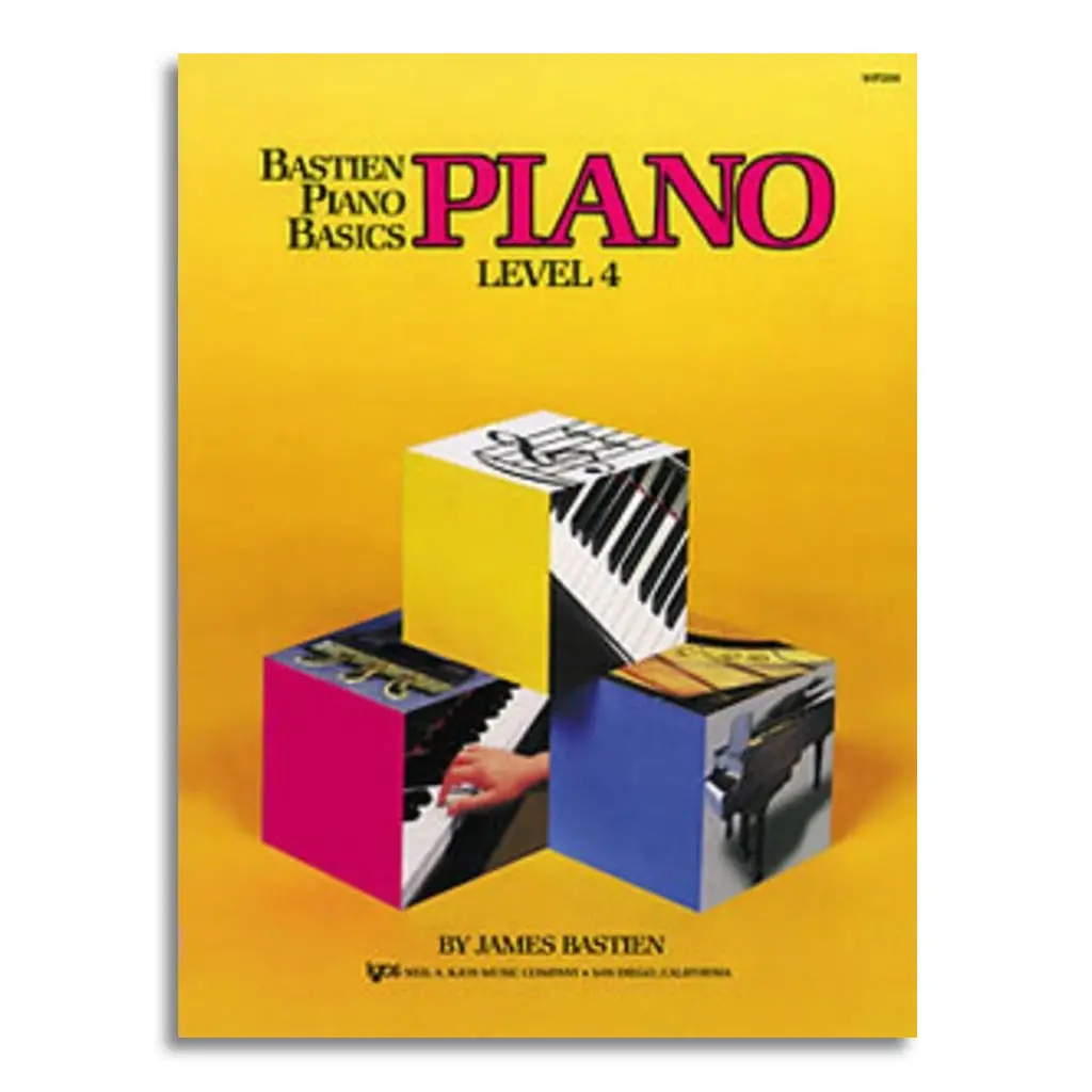 Bastien Piano Basics Level 4 - Book 1