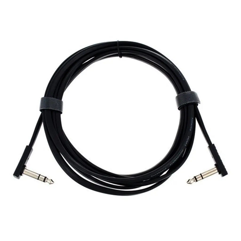 Rockboard Flat Trs Cable 300Cm Black 1