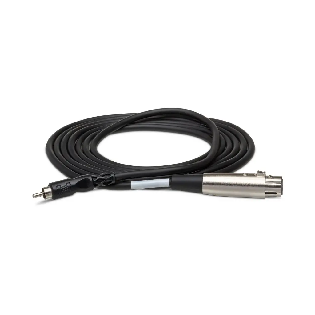 Hosa Technology Xlr3f To Rca Unbalanced Interconnect Cable 5Ft 1