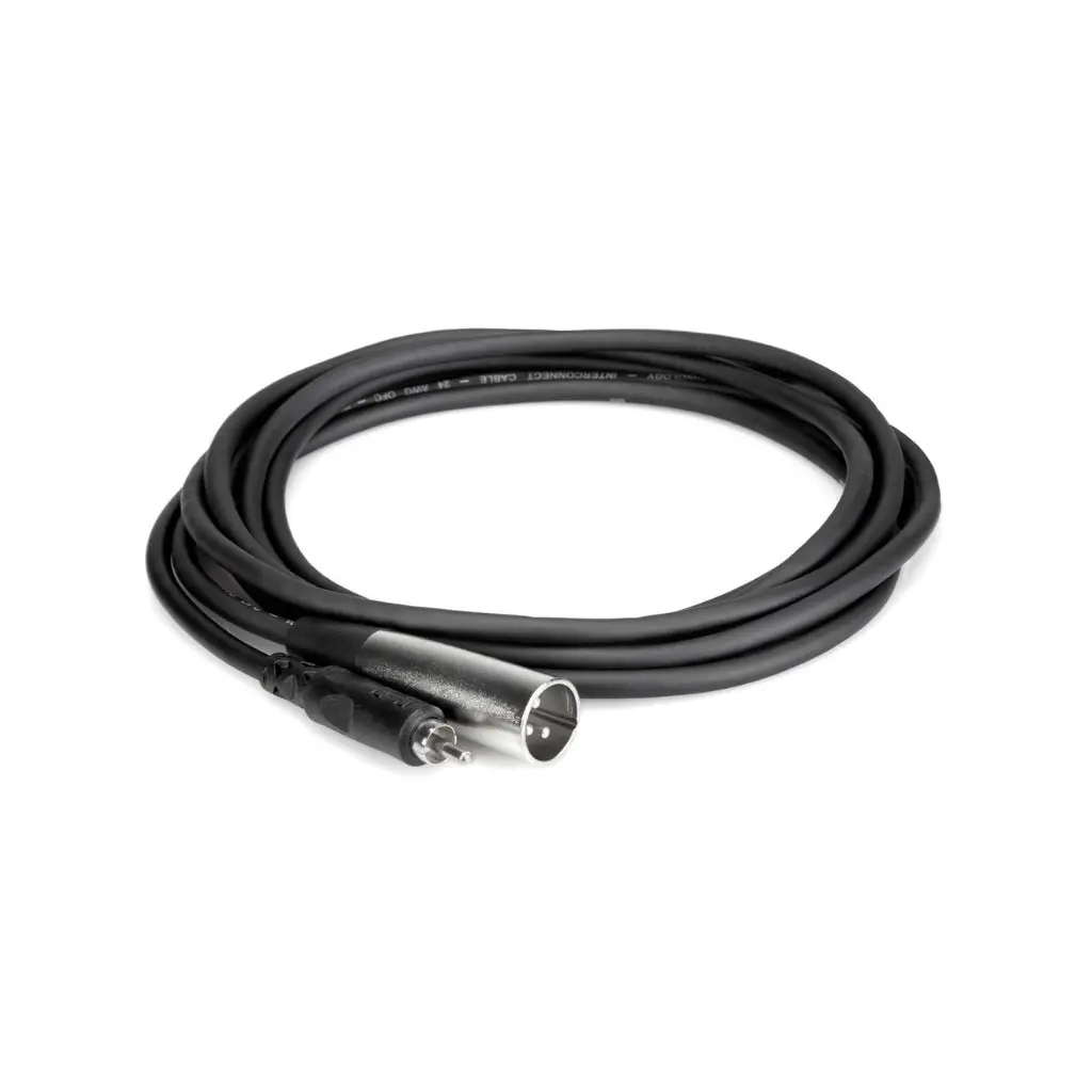 Hosa Technology Rca To Xlr3m Unbalanced Interconnect Cable 2Ft 1