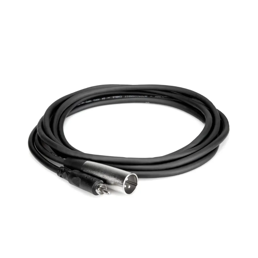 Hosa Technology Rca To Xlr3m Unbalanced Interconnect Cable 3Ft 1