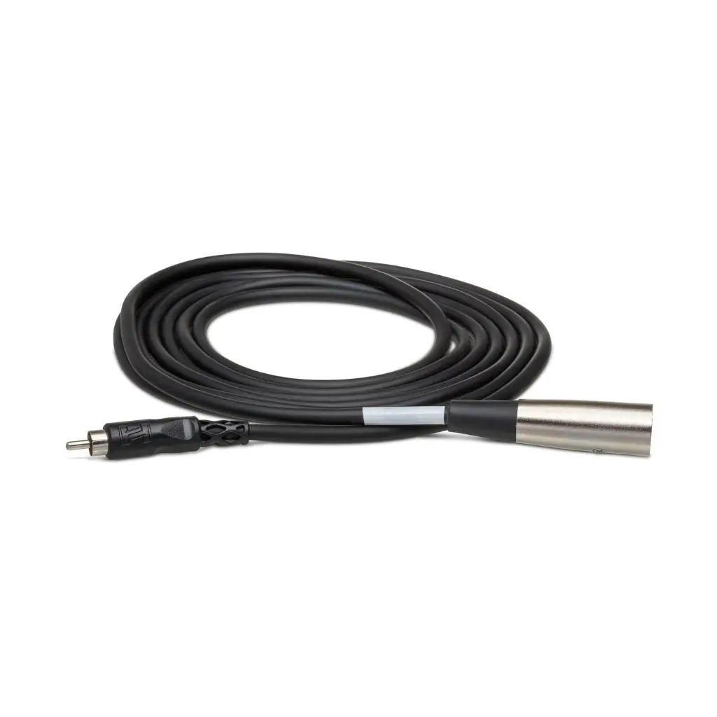 Hosa Technology Rca To Xlr3m Unbalanced Interconnect Cable 5Ft 1