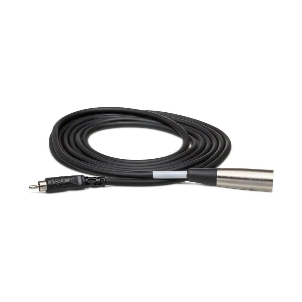Hosa Technology Rca To Xlr3m Unbalanced Interconnect Cable 10Ft 1