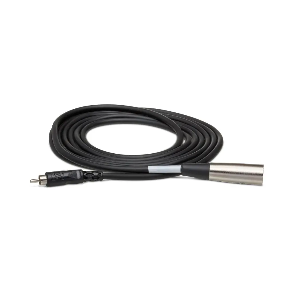 Hosa Technology Rca To Xlr3m Unbalanced Interconnect Cable 15Ft 1