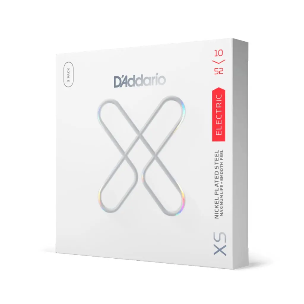 D'addario Xs 3 Pack - 10-52 1
