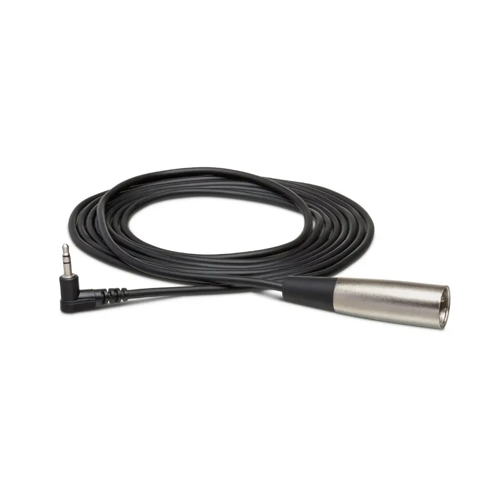 Hosa Technology Right-Angle 3.5 Mm Trs To Xlr3m Microphone Cable 1Ft 1