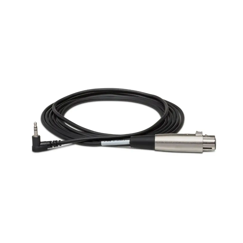 Hosa Technology Xlr3f To Right-Angle Xlr3m Balanced Interconnect Cable 1.5Ft 1