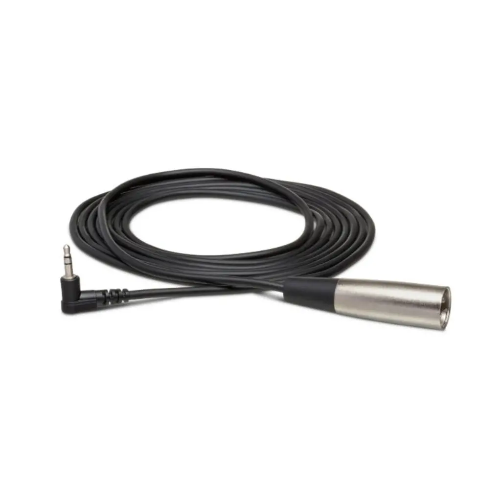 Hosa Technology Right-Angle 3.5 Mm Trs To Xlr3m Microphone Cable 5Ft 1