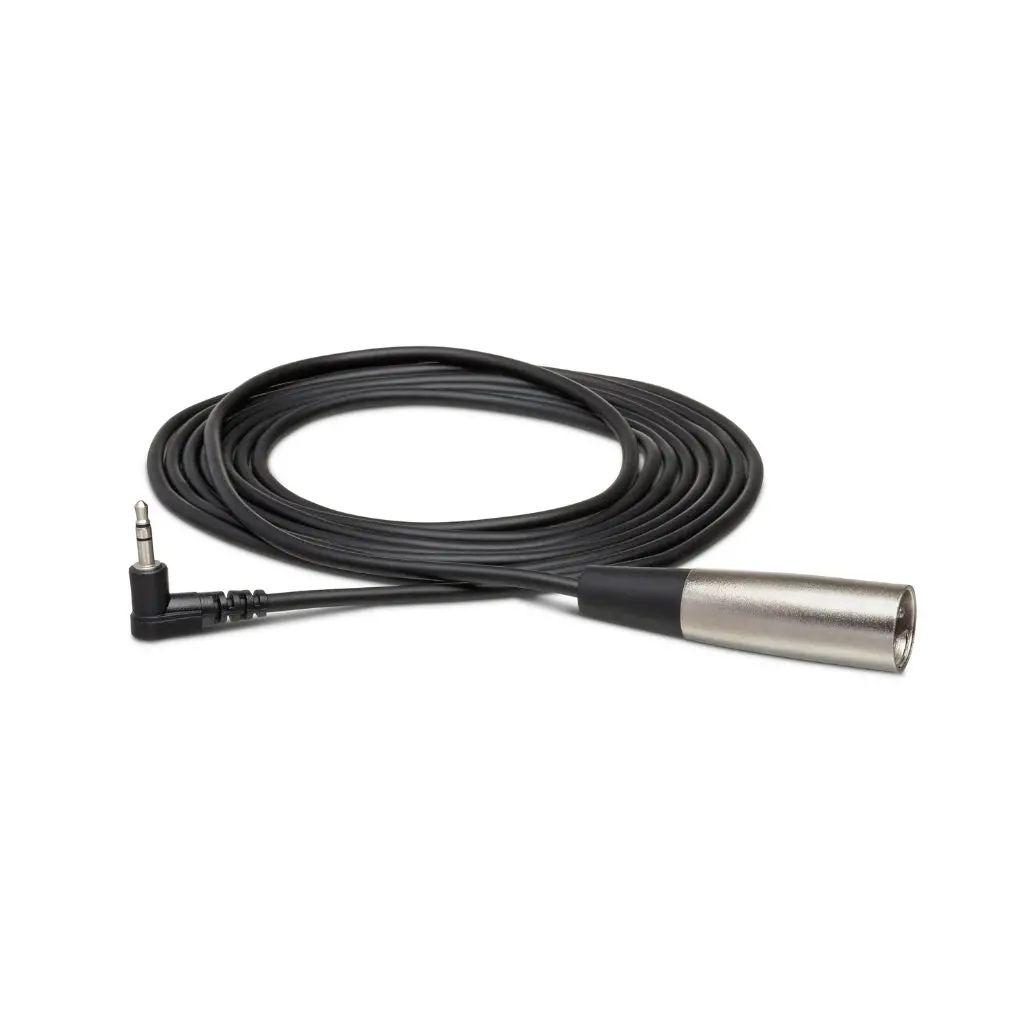 Hosa Technology Right-Angle 3.5 Mm Trs To Xlr3m Microphone Cable 15Ft 1
