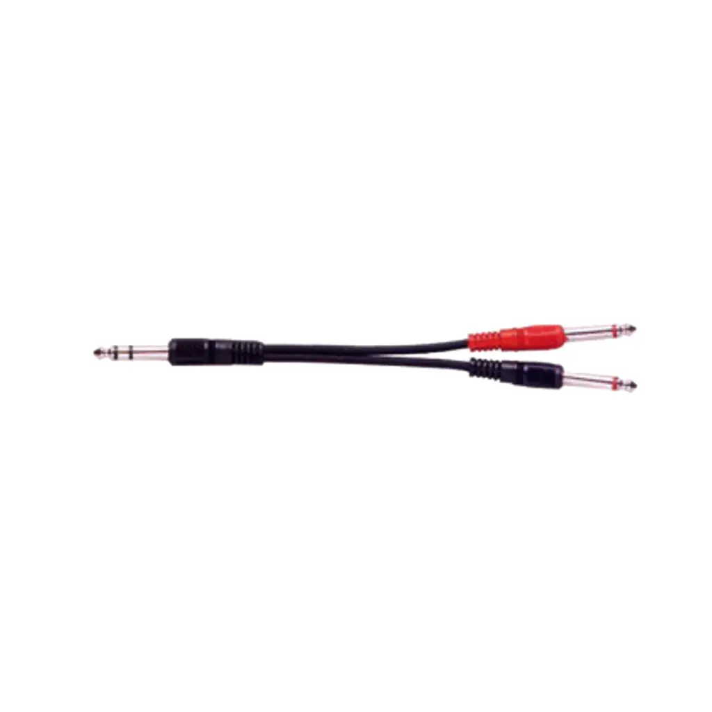 3' Stereo To Mono Y Cable 1