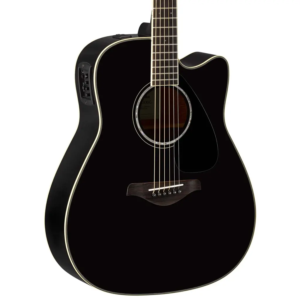 Yamaha Fgx830c Acoustic Guitar - Black 1