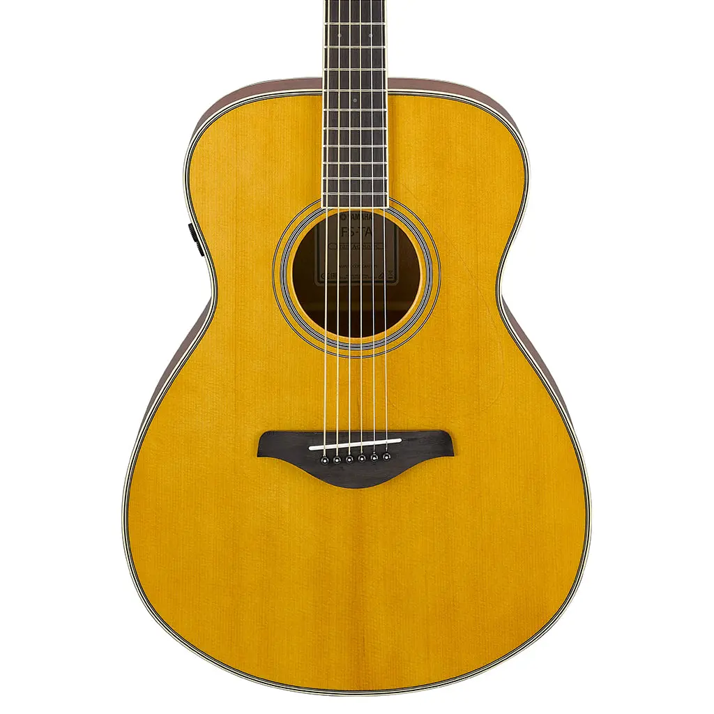 Yamaha Fs-Ta Transacoustic Concert Guitar - Vintage Tint 1