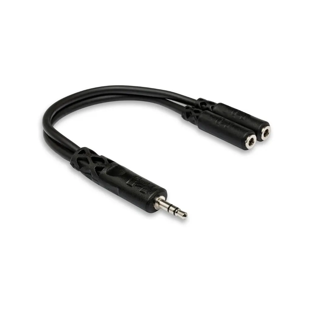 Hosa Technology 3.5 Mm Trs To Dual 3.5 Mm Trsf Y Cable 1
