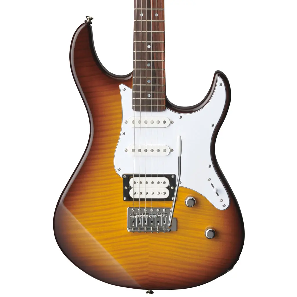 Yamaha Pacifica 212Vfm Electric Guitar - Flamed Maple Tobacco Brown Sunburst 1