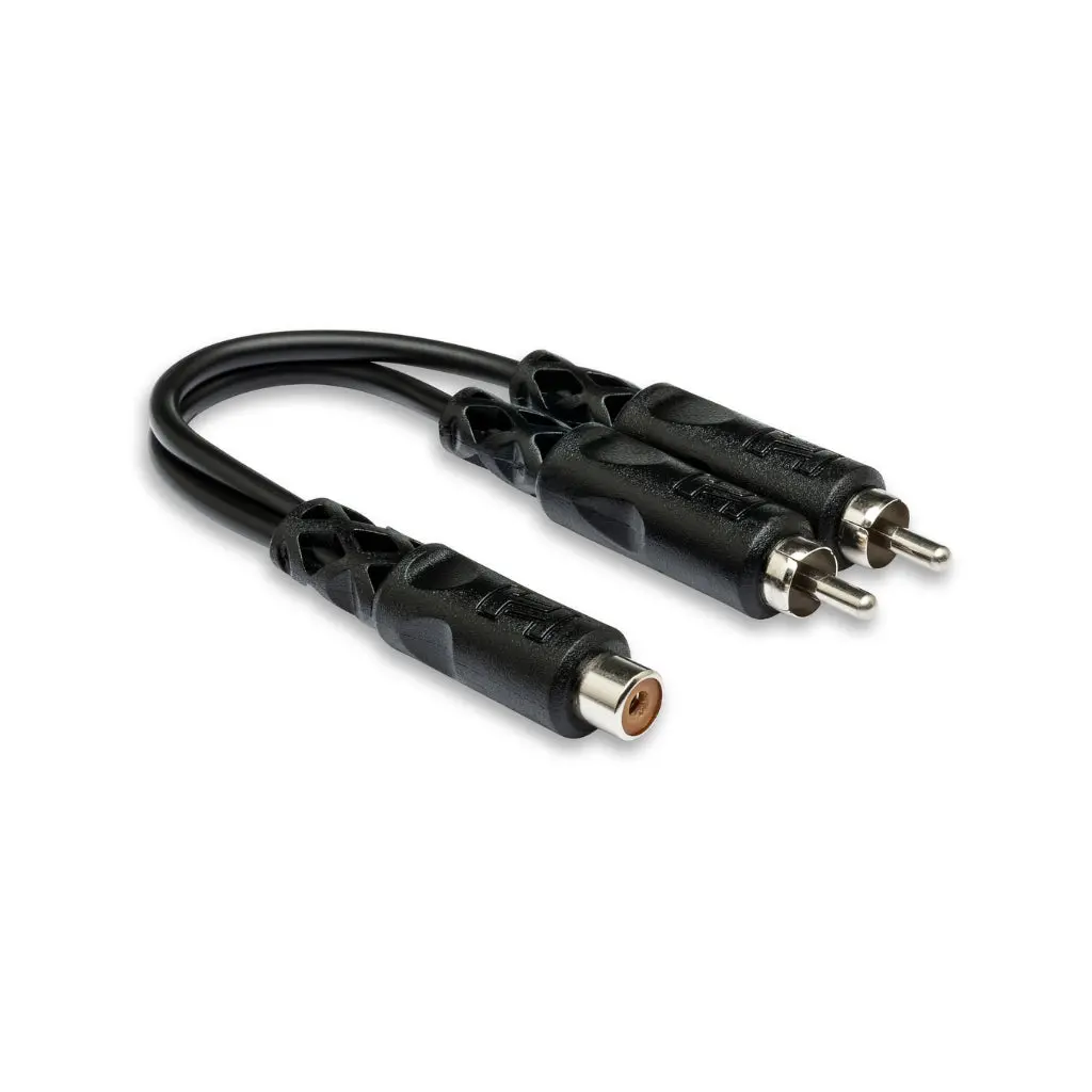 Hosa Technology Rcaf To Dual Rca Y Cable 1